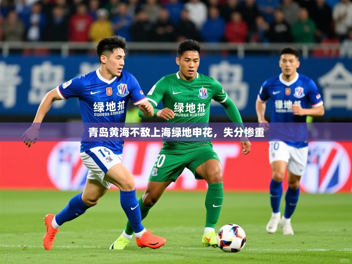 青岛黄海不敌上海绿地申花,失分惨重 青岛黄海不敌上海绿地申花,失分惨重
