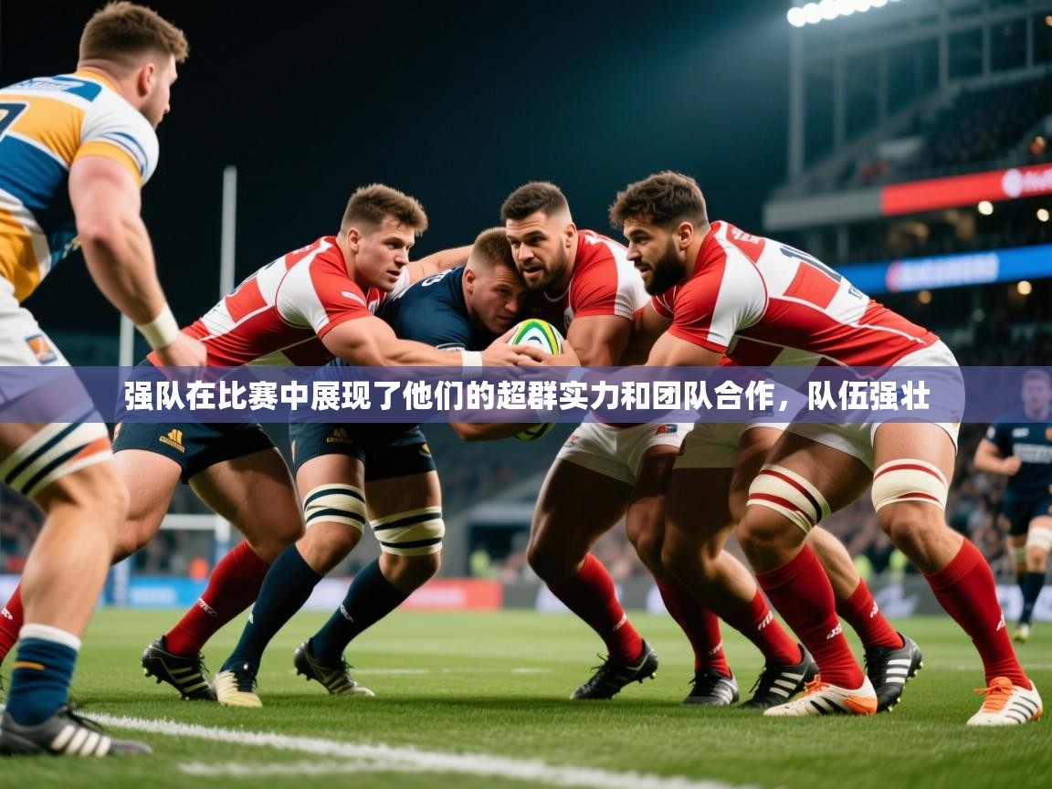 强队在比赛中展现了他们的超群实力和团队合作，队伍强壮
