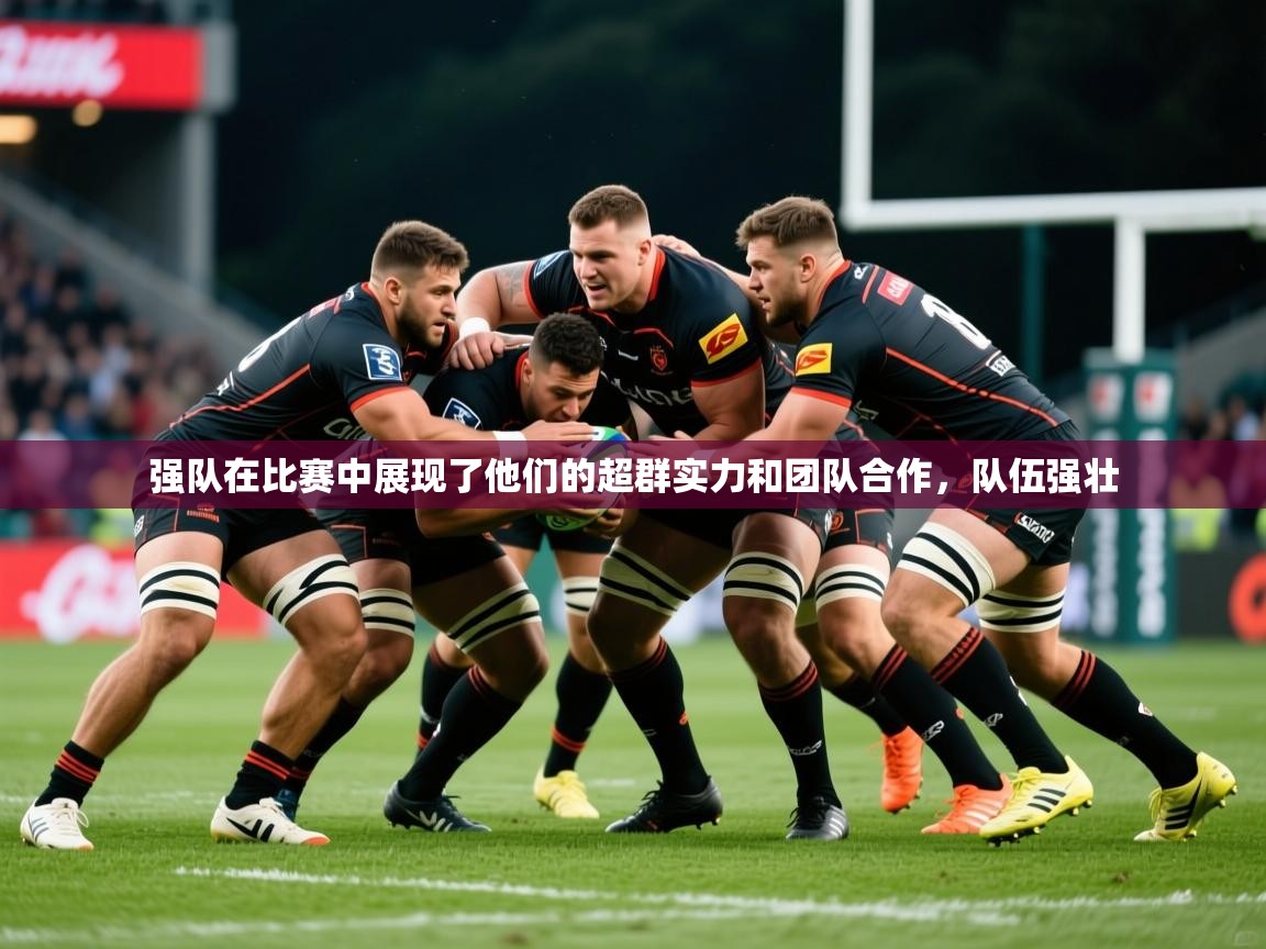 强队在比赛中展现了他们的超群实力和团队合作，队伍强壮