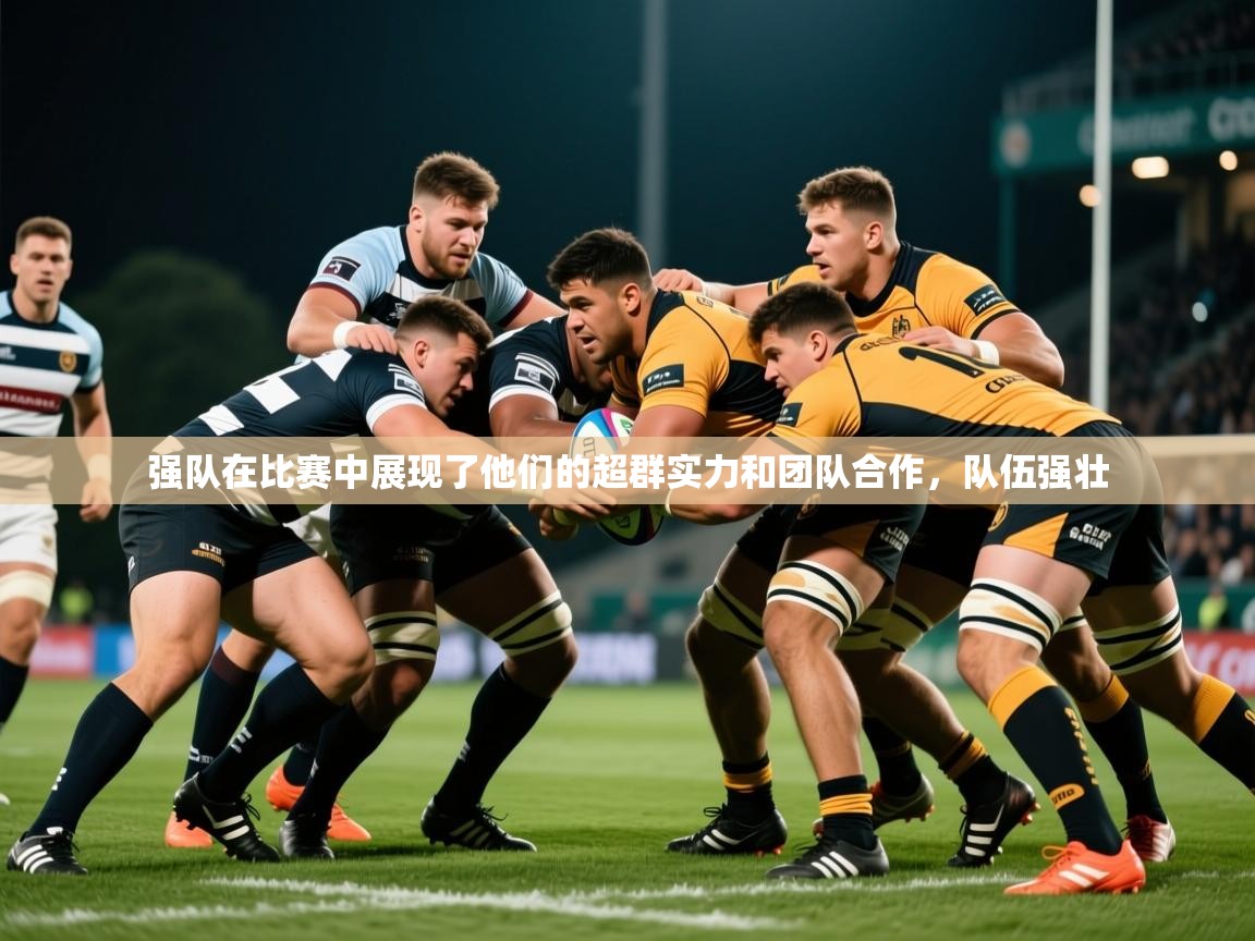 强队在比赛中展现了他们的超群实力和团队合作，队伍强壮