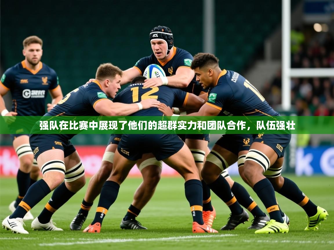 强队在比赛中展现了他们的超群实力和团队合作，队伍强壮