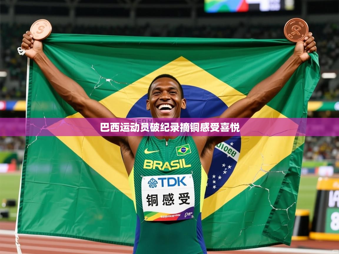 巴西运动员破纪录摘铜感受喜悦