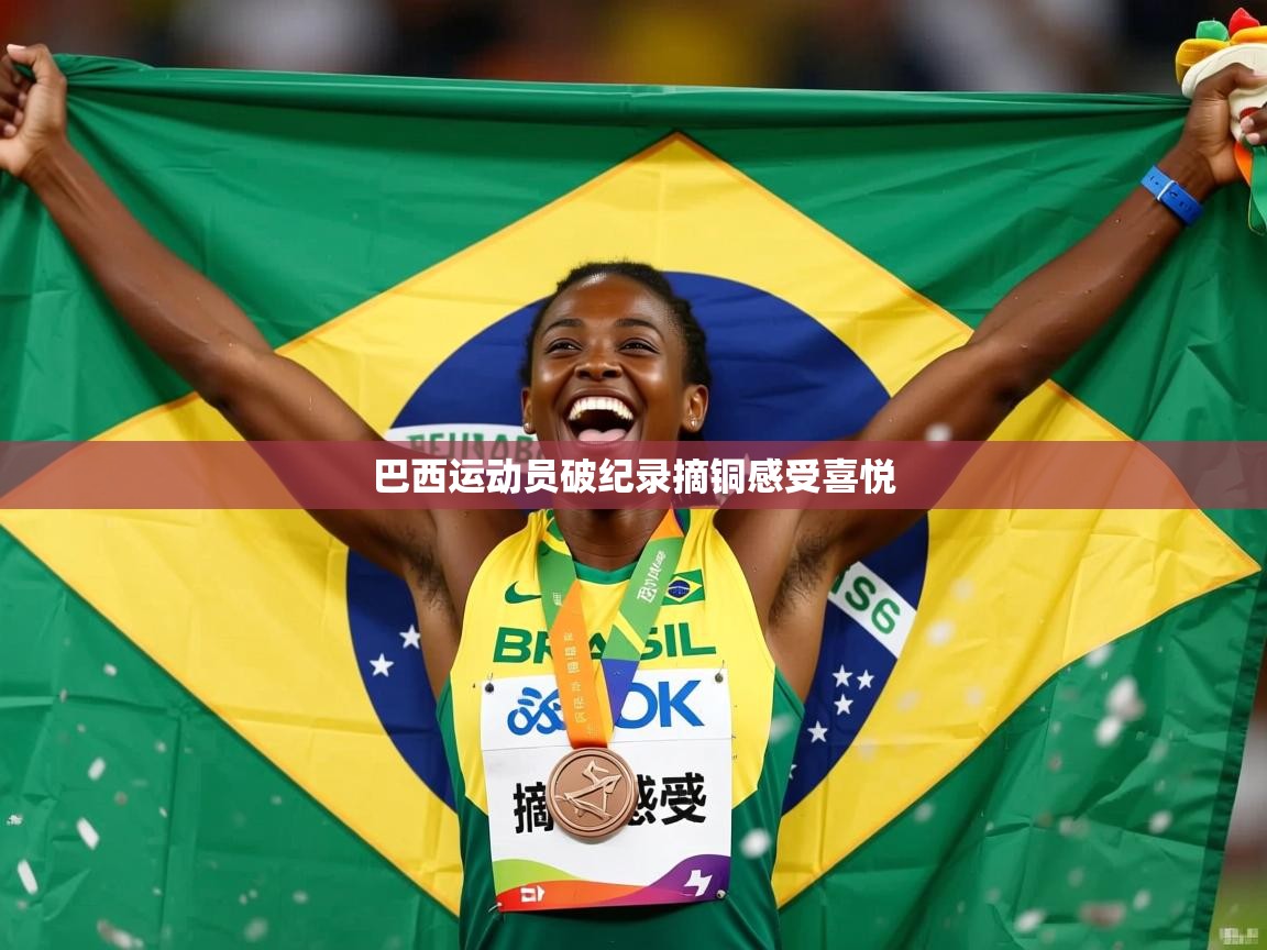 巴西运动员破纪录摘铜感受喜悦