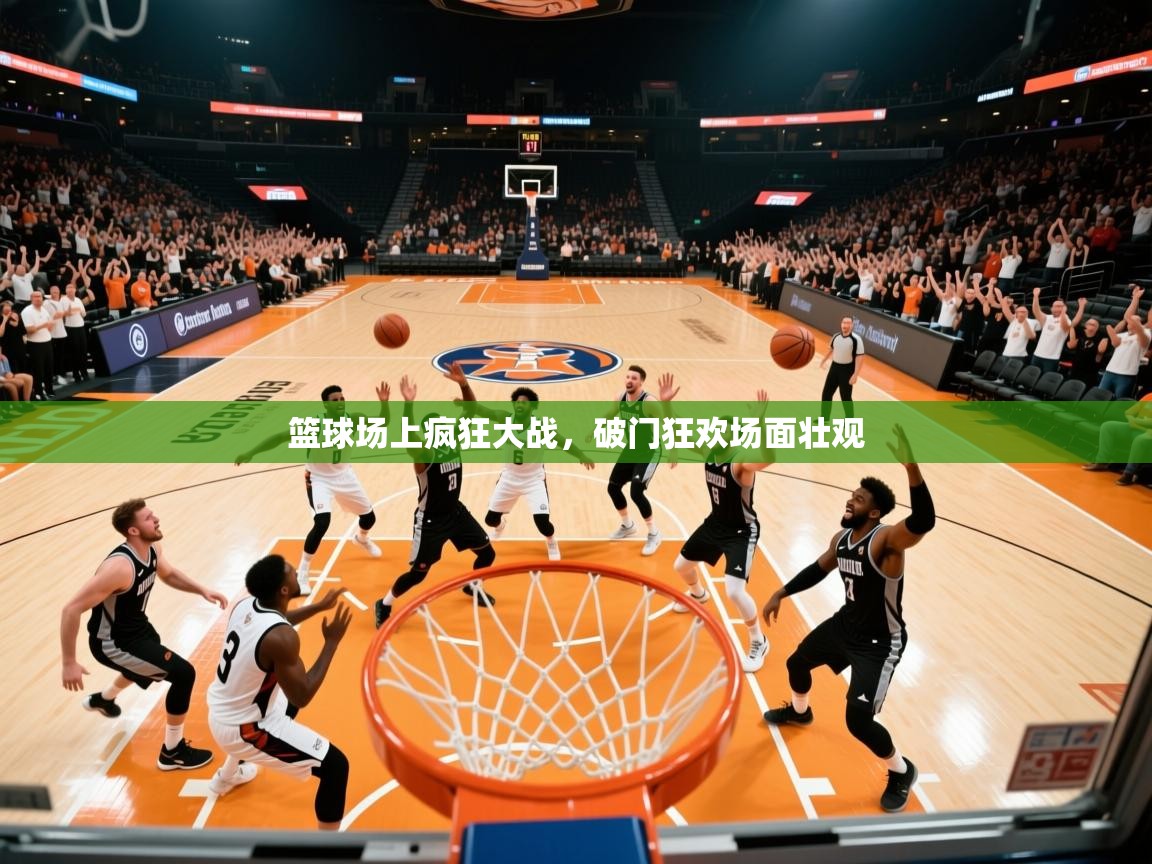 篮球场上疯狂大战，破门狂欢场面壮观